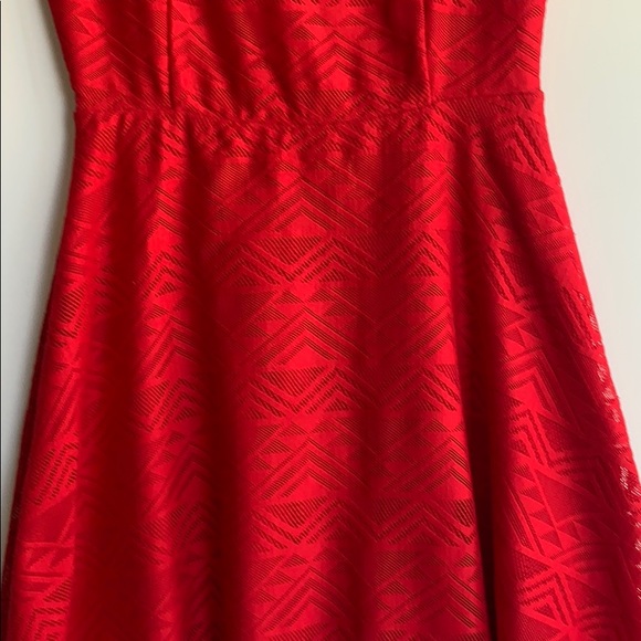 🛍🛍Red Dress Size Medium - Picture 6 of 8